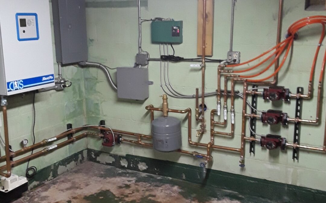 Boiler In-Floor Install, Ft. Gratiot