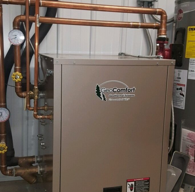 Geothermal In-Floor Install, Yale