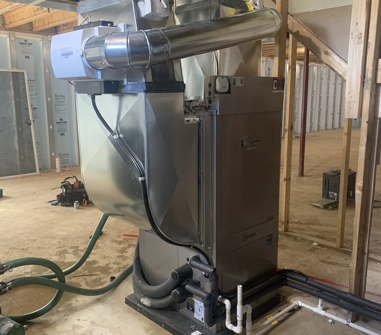 New Construction Geothermal with Custom Ductwork, XX Location
